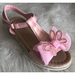 Sandalen met strik Roze 