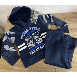 Joggingpak Urban Style 25 Donkerblauw