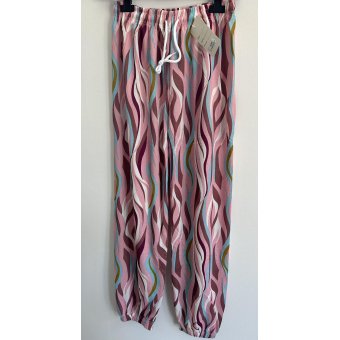 Zomerse broek roze